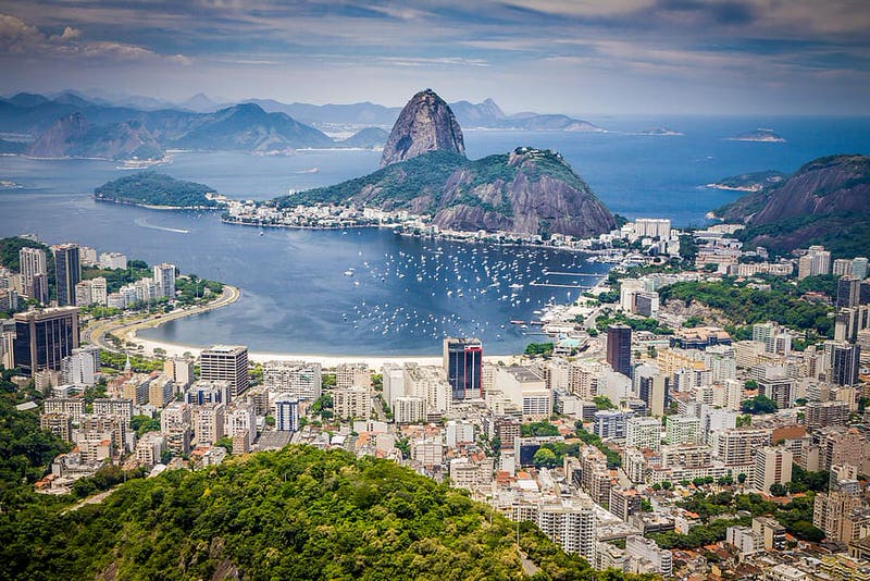 Harbor of Rio de Janeiro, Brazil