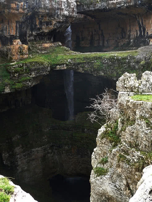 baatara gorge waterfalls, Lebanon