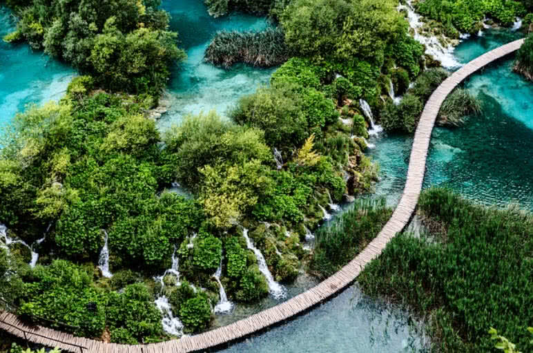 plitvice waterfalls, Croatia