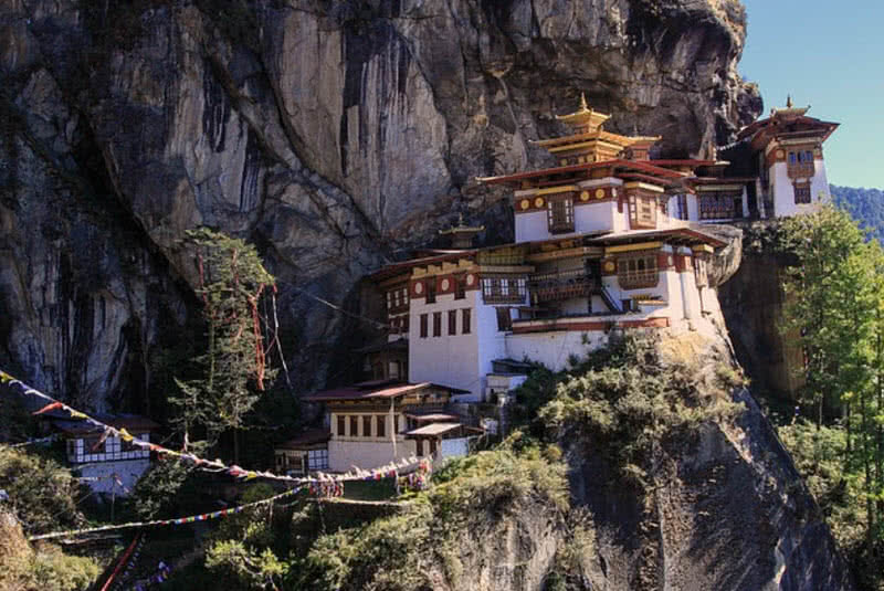Tigers nest monastery