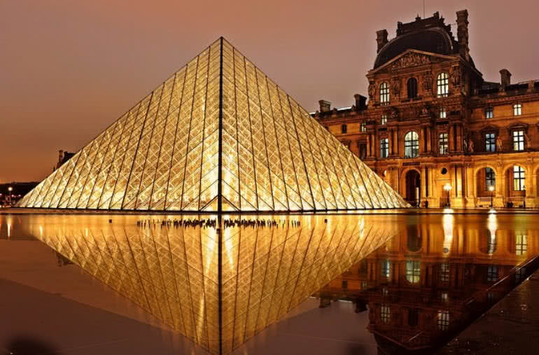 View of Louvre Museum, Louvre