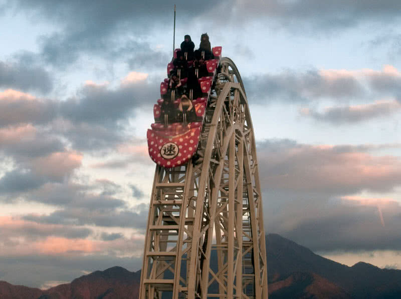dodonpa roller coaster