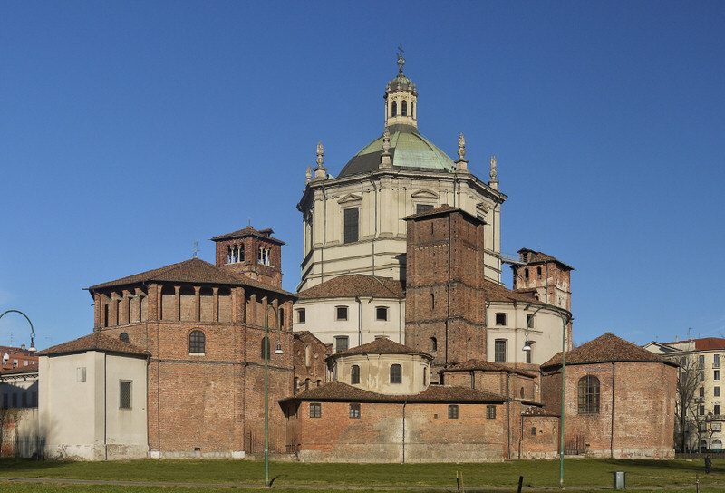 Basilica of San Lorenzo, Milan, Italy